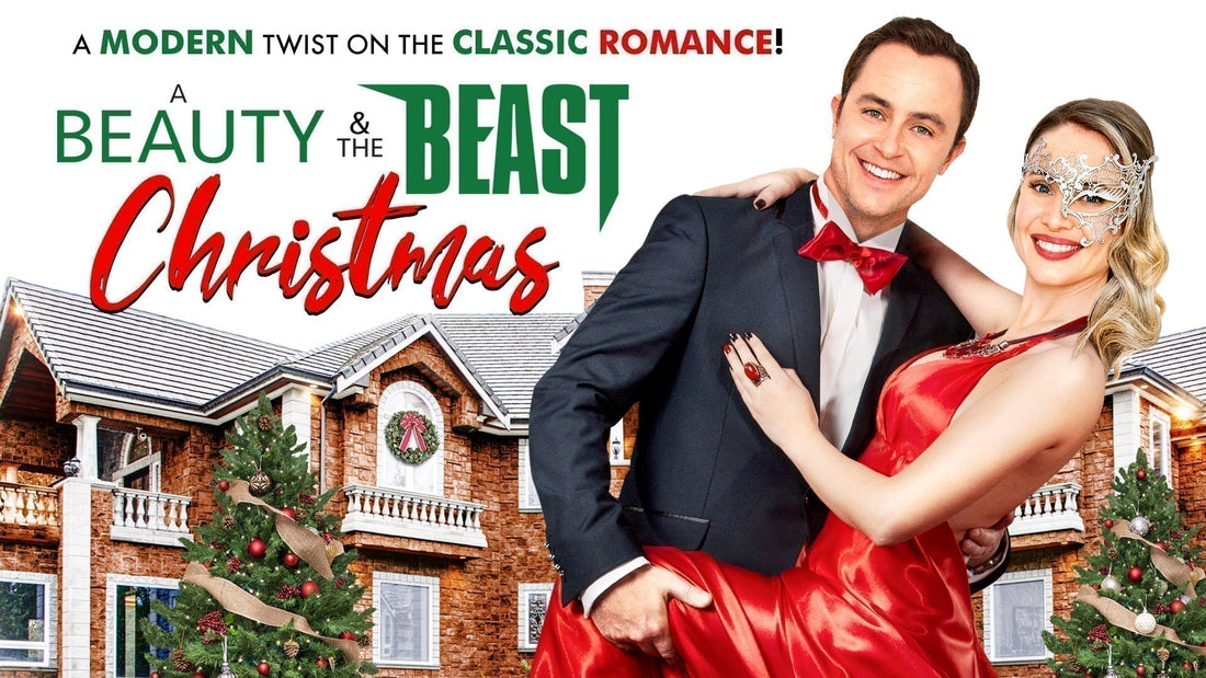 A Beauty and the Beast Christmas Poster