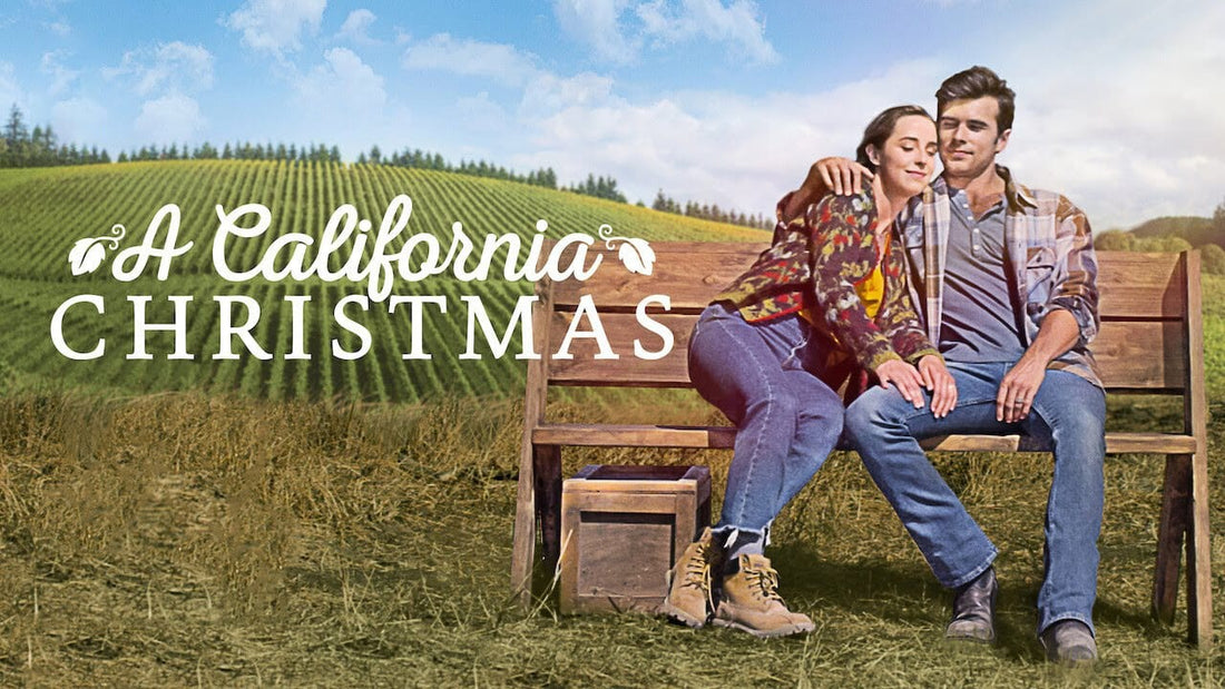 A California Christmas Poster